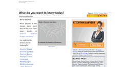 Desktop Screenshot of kidipede.com